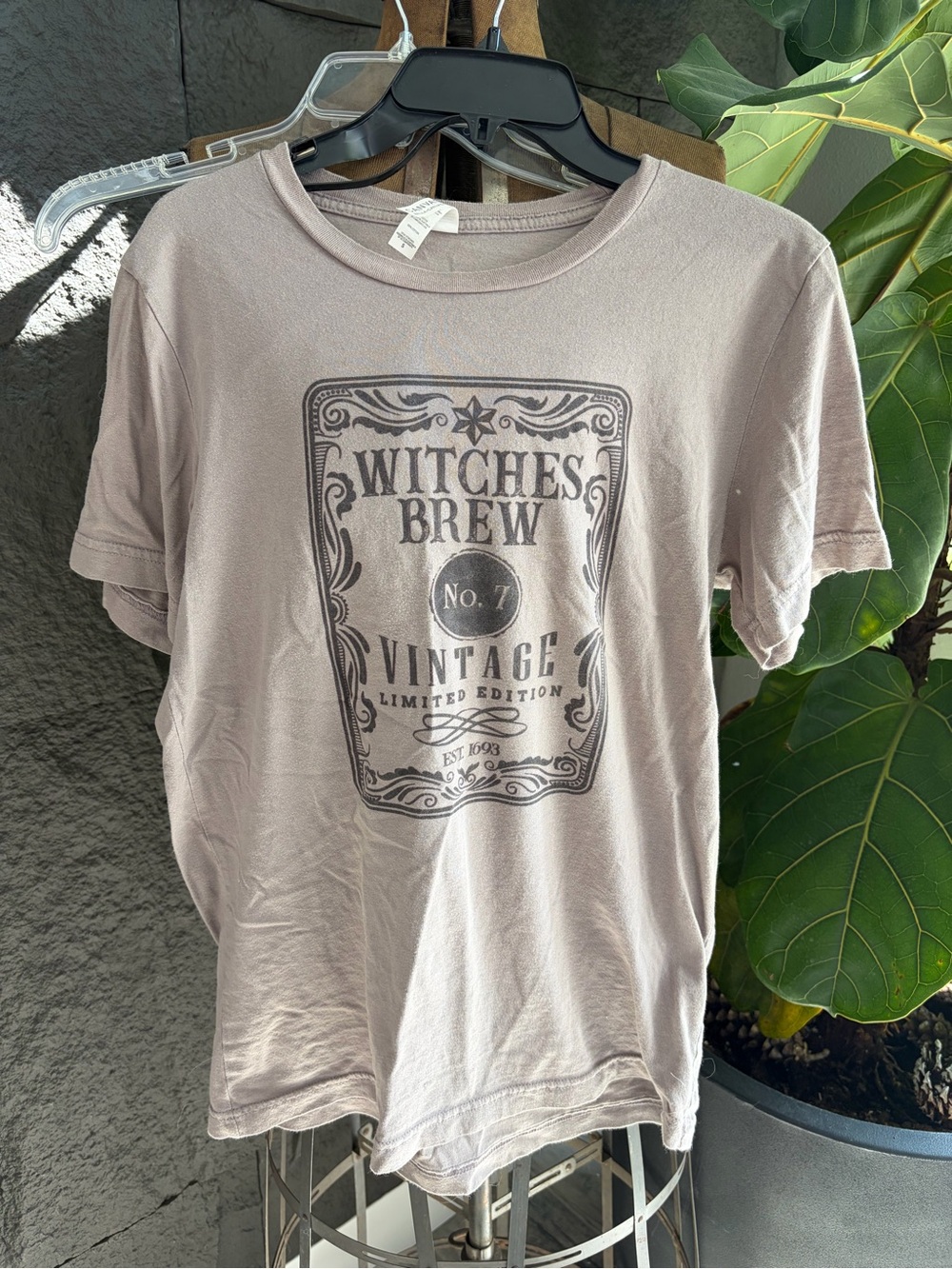 Bella Canvas Witches Brew Graphic Tee - Taupe